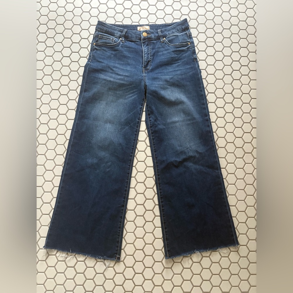 Kut from the Kloth Dark Blue Wide Leg Jeans